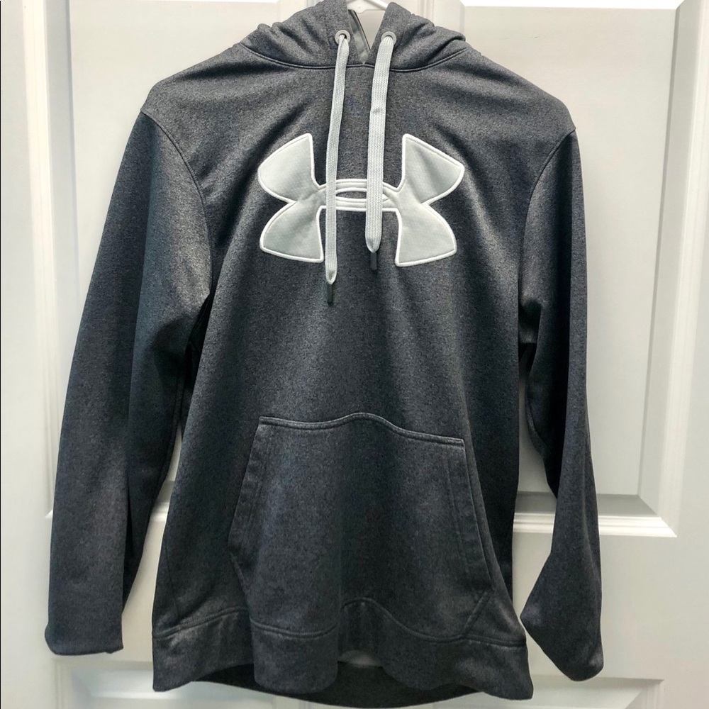 Under Armour Men’s Fleece Big Logo Hoodie Grey